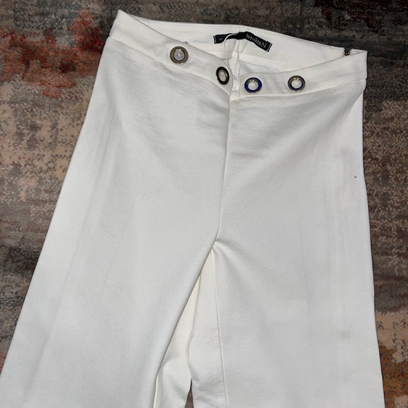 AnnaRita N - off white o ring pants trousers - Picture 3 of 8